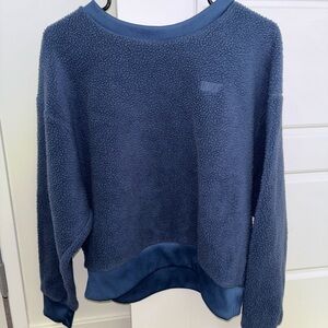 Cozy Levi’s Blue Fleece Sweatshirt